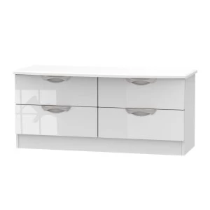 Indices 4 Drawer Bed Box - White