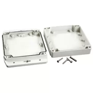 Hammond 1555NF17GY IP67 ABS Enclosure with Flanged Lid L Grey 120 ...