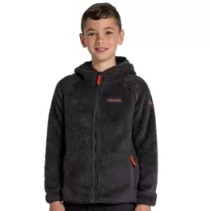 Craghoppers Boys Kaito Hooded Relaxed Fit Fleece Jacket 11-12 Years - Chest 29.5-31 (75-79cm)