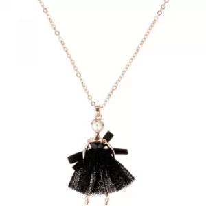 Ted Baker Ladies Rose Gold Plated Carabel Mini Ballerina Necklace