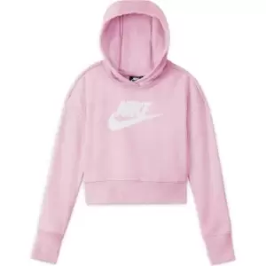 Nike Club Crop Hoody Junior Girls - Pink