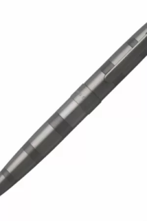 Hugo Boss Pens Black Ion-plated Steel Ballpoint pen Rise Dark Chrome HSH6944D