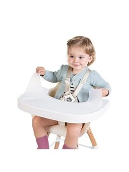 Childhome Evolu Tray Abs White + Silicone Placemat