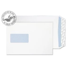 Blake Premium Office Envelopes Pocket PS Window 120gsm C5 Ultra