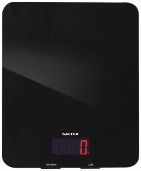 Salter Glass Digital Kitchen Scale - Black.