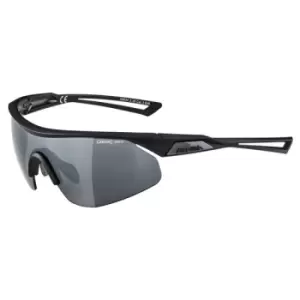 Alpina Nylos Shield Glasses Black Mirror Black Lens