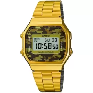 Casio 'Classic' Gold and MultiColour PVD Gold plated Quartz Chronograph Watch