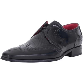Jeffery-West Polished Shoes mens Casual Shoes in Black