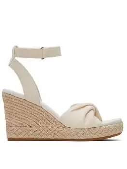 TOMS Toms Marisela Knot Front Wedge - Natural, Size 5, Women