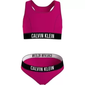 Calvin Klein Bralette Bikini Set - Pink
