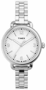 Timex TW2U60300 Womens Standard Demi 30mm Silver-tone Case Watch