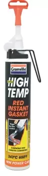 High Temperature Instant Gasket - Red - 200ml 0456 GRANVILLE