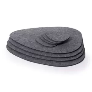 Felt Placemats and Coasters Set of 8 Pukkr