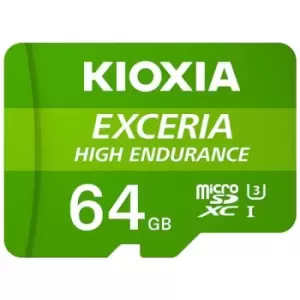 Kioxia Exceria High Endurance 64GB MicroSDXC UHS-I Class 10