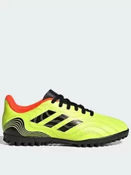 adidas Junior Copa 20.4 Astro Turf Football Boots - Yellow, Yellow, Size 11