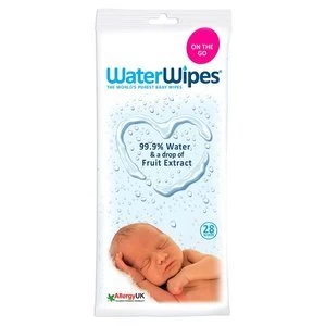 WaterWipes Sensitive Baby Wipes 28 Wipes