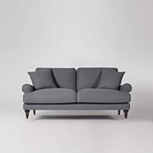 Swoon Sutton Smart Wool 2 Seater Sofa - 2 Seater - Anthracite