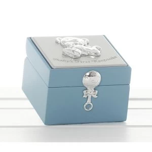 Blue Baby Keepsake Box