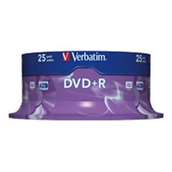 Verbatim DVD-R Spindle 25pk
