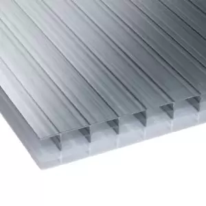 Corotherm Opal Effect Heatguard Polycarbonate Multiwall Multiwall Roofing Sheet (L)3M (W)700mm (T)25mm Of 5