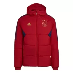adidas Ajax Amsterdam Condivo 22 Winter Jacket Mens - Team Victory Red