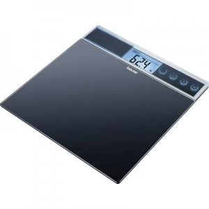 Digital bathroom scales Beurer GS 39 Weight range 150kg Black