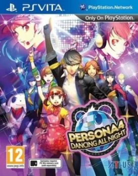 Persona 4 Dancing All Night PS Vita Game