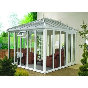 Wickes Edwardian Full Glass Conservatory - 8 x 8 ft