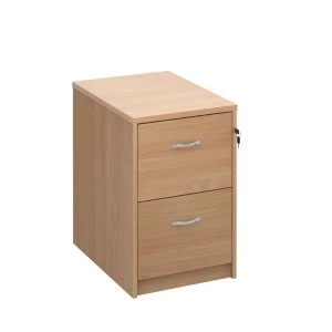 Dams Two-Drawer Executive Filing Cabinet 730mm - Beech