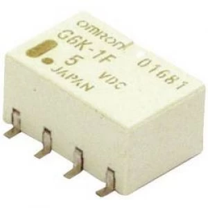 SMD relay 5 Vdc 1 A 2 change overs Omron G6K 2F Y