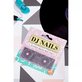 DJ Scratch Decks Nail Files