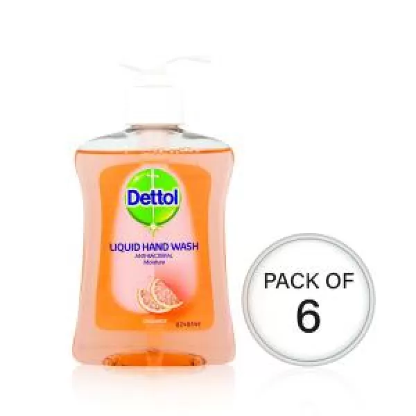 Dettol Moisture Hand Wash 250ml Pack Of 6 74992