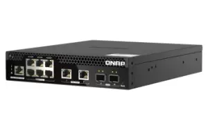 QNAP QSW-M2106PR-2S2T network switch Managed L2 10G Ethernet...