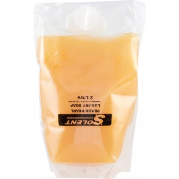 Luxury Peach Soap, 2ltr Pouch - Solent Cleaning