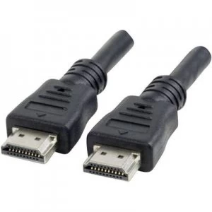 Manhattan HDMI Cable 10.00 m Black [1x HDMI plug - 1x HDMI plug]