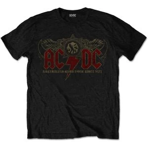 AC/DC - Oz Rock Mens XX-Large T-Shirt - Black