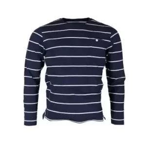 Slazenger 1881 Stripe T Shirt - Blue