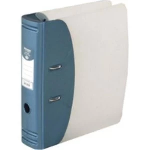 Hermes A4 Heavy Duty Lever Arch File 50mm Capacity Metallic Blue