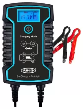 Ring 8A Smart Charger and Battery Maintainer