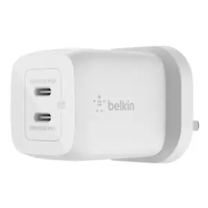 Belkin BOOST CHARGE PRO. Charger type: Indoor Power source type: AC Charger compatibility: Universal USB Type-C ports quantity: 2 Fast charging. Produ
