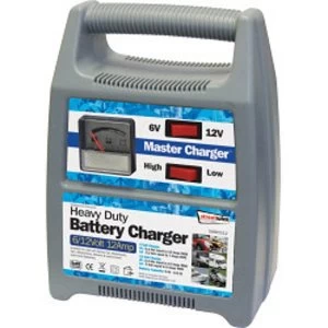 Streetwize Battery Charger - Plastic Cased 6/12V 12 Amp