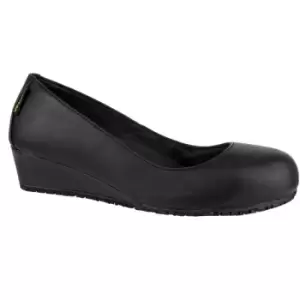 Amblers Safety FS107 SB Womens Safety Heeled Shoes (4 UK) (Black) - Black