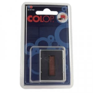 Colop E4750 Replacement Pad Blue and Red Pack of 2 E4750