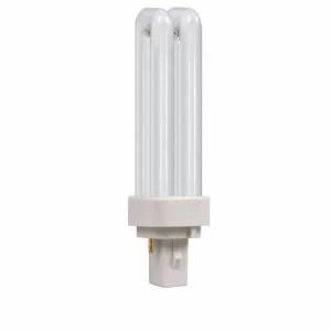 Crompton 10W CFL G24d-1 2 Pin Opal D Type Bulb - White