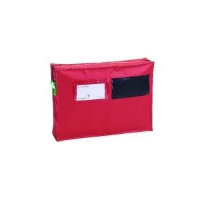 Versapak Mail Pouch With Gussett 355x250x75mm Small Red ZG1T2SEAL