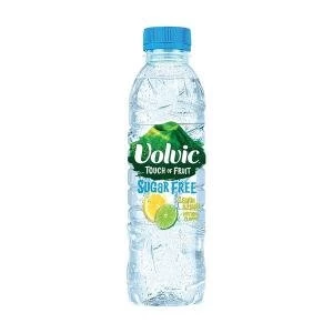 Volvic Touch of Fruit Water Bottle Lemon and Lime 500ml Pack of 12