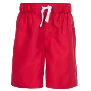 Trespass Childrens Boys Riccardo Swimming Shorts (5/6 Years) (Red)