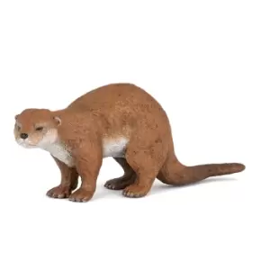 Papo Wild Animal Kingdom Otter Toy Figure, 3 Years or Above,...
