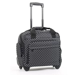 Members by Rock Luggage Essential Laptop Case on Wheels Polka Dots