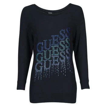 Guess CLAUDINE BAT SLEEVE SWTR womens Sweater in Black - Sizes S,M,L,XL,XS